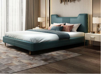Modern Designer Wood Bed Noble Furniture Double Beds new Bedroom Upholstery